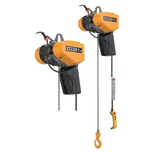 Kito EQ Dual Speed 3 Phase Electric Hoist With Inverter - 250kg Rated - 3m