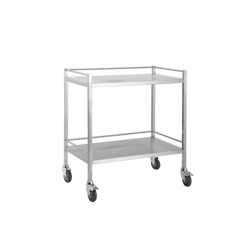 Stainless Trolley  - NO Drawer - 800 x 500 x 900(H)mm 