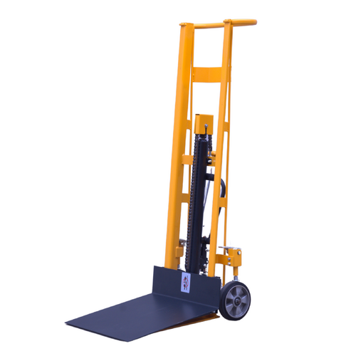 340kg Rated Thick Steel Sheet Platform Lifter - Hydraulic Pump
