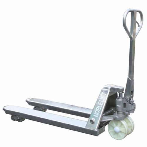 2000kg Rated Manual Hand Pallet Jack Truck Stainless Steel - Standard