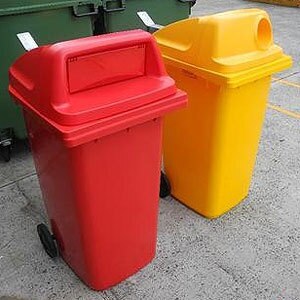 SULO 120L containers, household garbage can outdoor trash can, selective  sorting