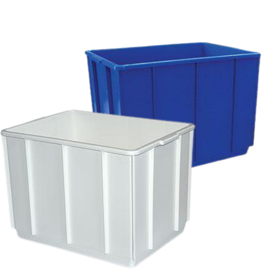 32L Plastic Stacking Bin Container Multi Stacker - 432 x 324 x 305mm