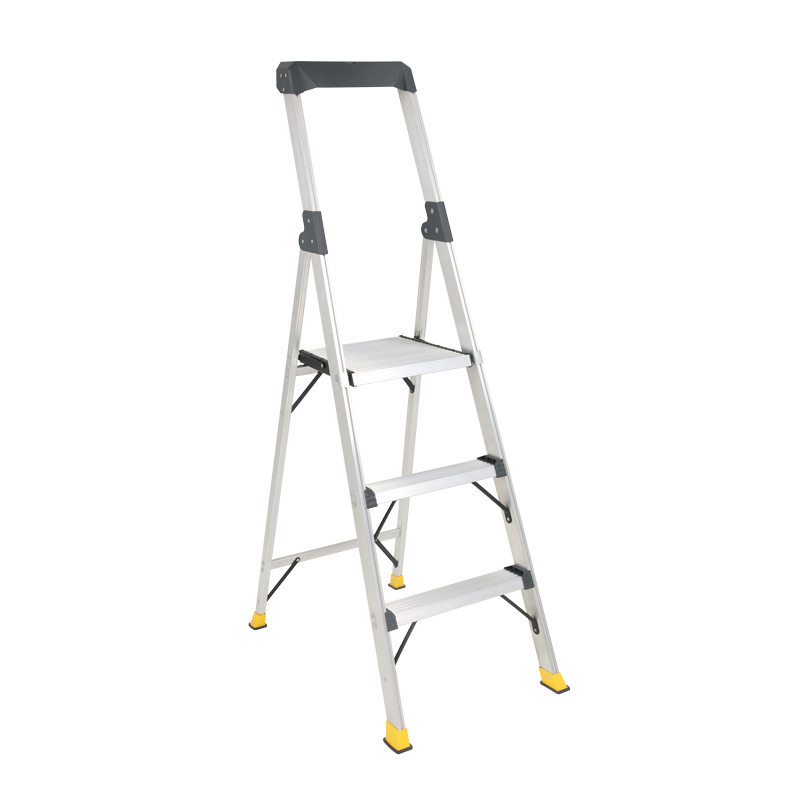 Bailey 120kg Rated Aluminium Single Sided Step Ladder- 3 Step - 0.9m