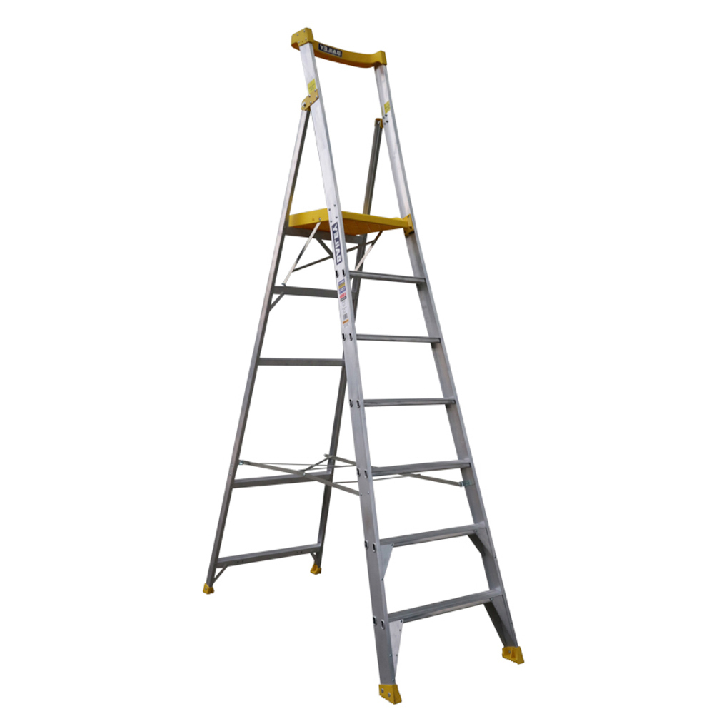 Bailey 170kg Rated Punchlock PFS Professional Aluminium 7 Step Platform Ladder - 1.99m