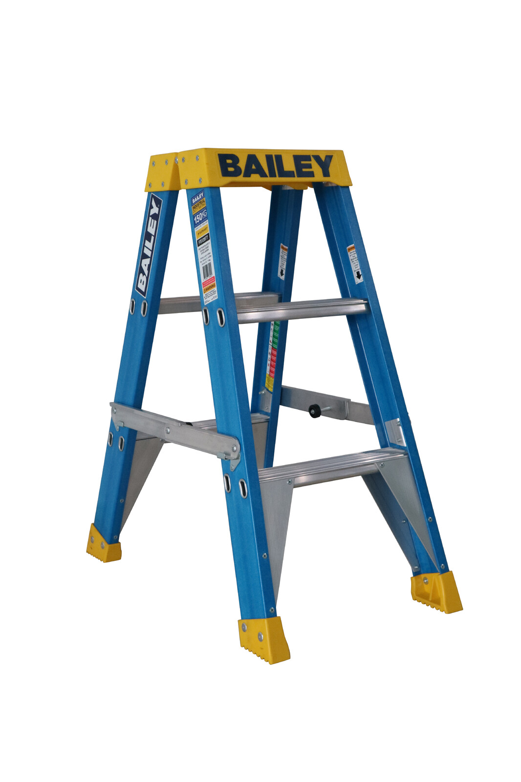 Bailey 150kg Rated 3 Step RFDS Fibreglass Double Sided Ladder
