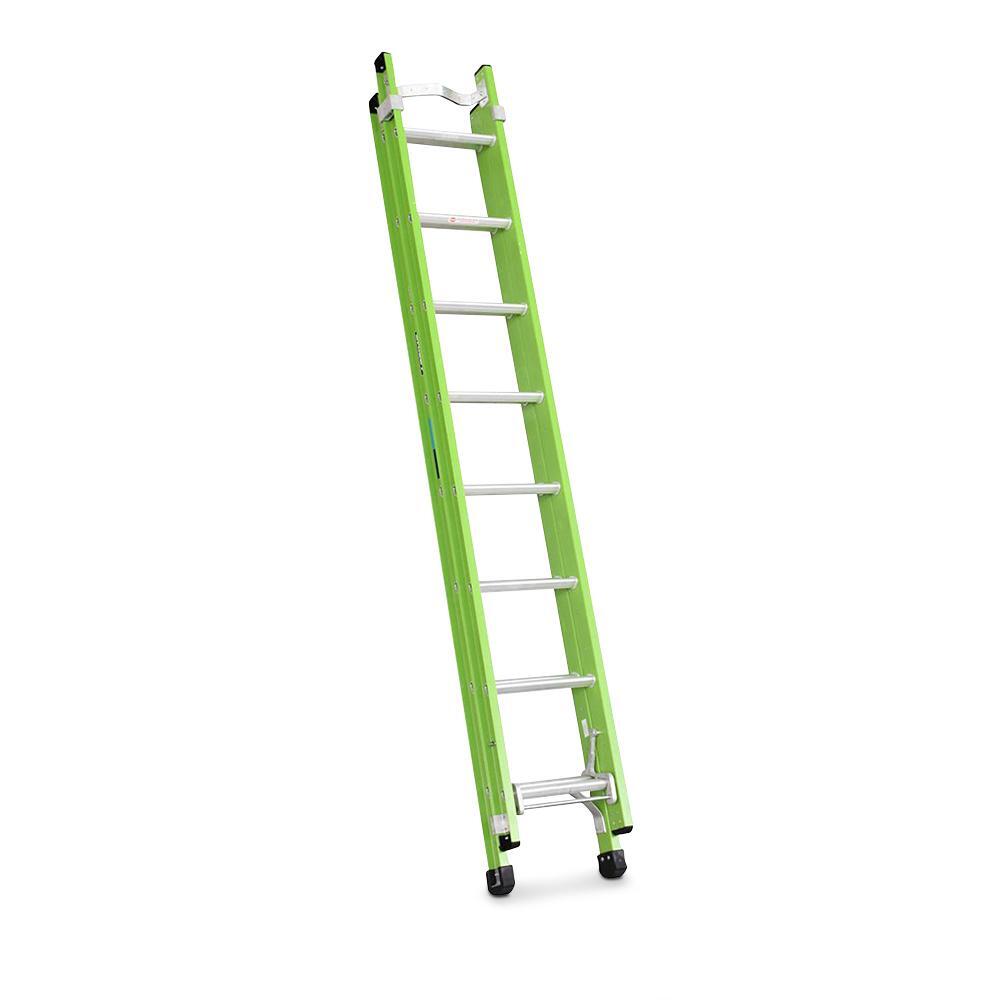 Extension Ladder 2.7/4.2m 130kg Fibre Glass FSXN EXT 8 VEE RUNG Punchlock