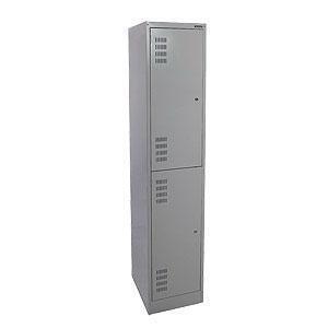Locker - Steel - Brownbuilt (375) - 375 x 450 x 1800mm - 2 Tier - Single