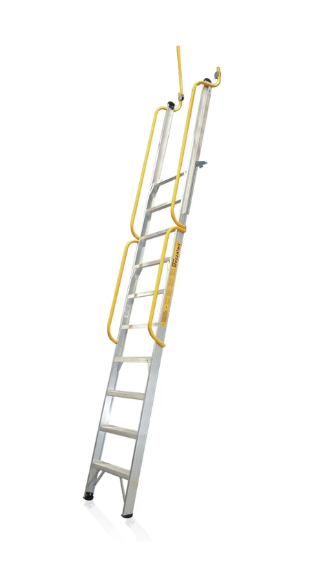 Stockmaster Mezzanine Ladder Mezzalad VH Series - 2.3m to 2.5m