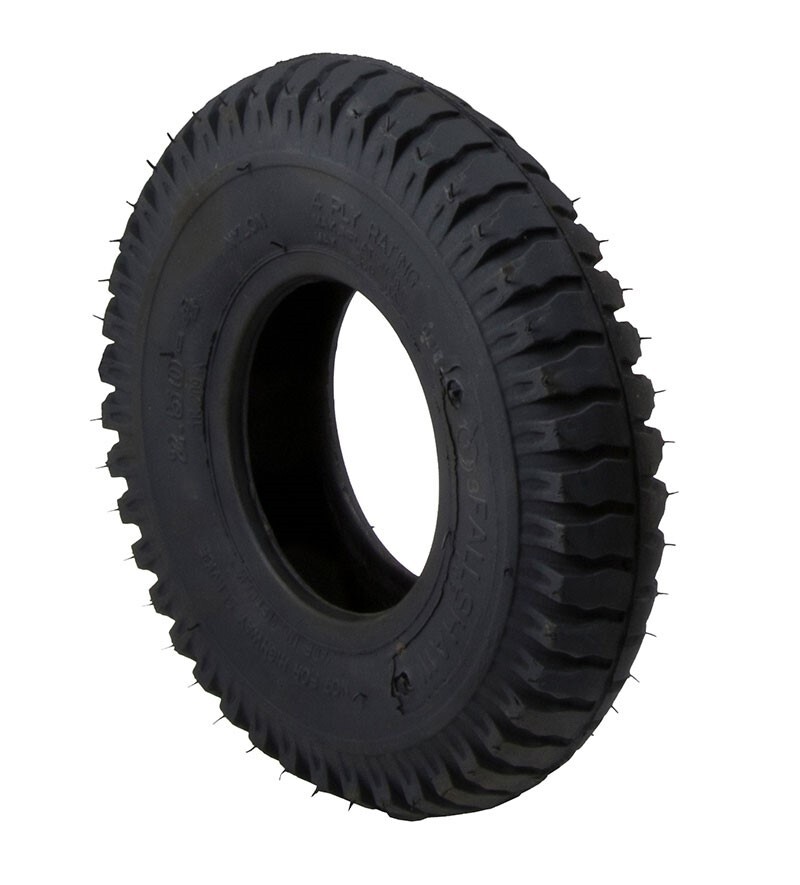 Pneumatic Rubber Tyre - 250 X 4 - LUG Tread