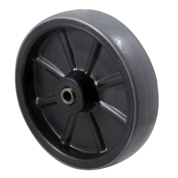 450kg Rated Polyurethane On Nylon Wheel - 200 x 40mm - Stainless Steel Roller Bearing
