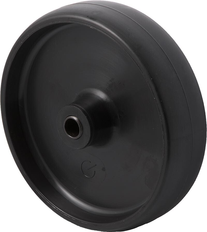 280kg Rated Nylon Wheel - 100 x 32mm - Plain Bearing