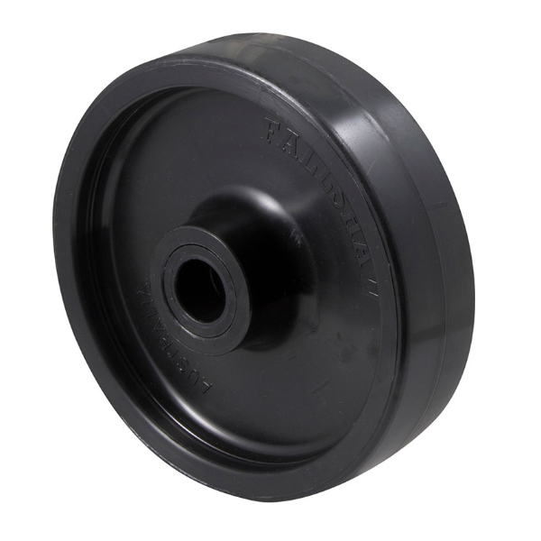 400kg Rated Industrial Nylon Wheel - 150 x 40mm - Plain Bearing
