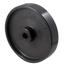 400kg Rated Industrial Nylon Wheel - 200 x 40mm - Plain Bearing