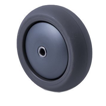 200kg Rated Polyurethane Industrial Wheel - 100 x 32mm - Ball Bearing