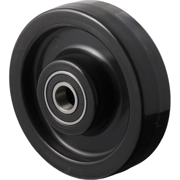 600kg Rated Industrial Heavy Duty Nylon Wheel - 150 x 40mm - Precision Ball Bearing
