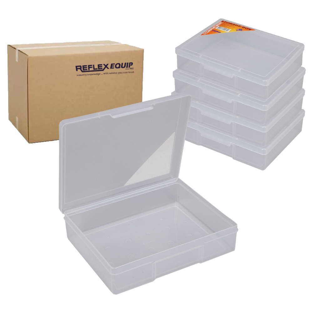 FISCHER DAREX Organiser Box with 12 Shelves 10.5 cm