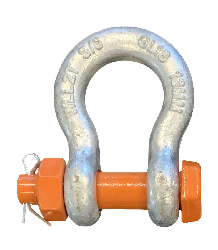 Grade S Alloy Steel Safety Pin Bow Shackles
