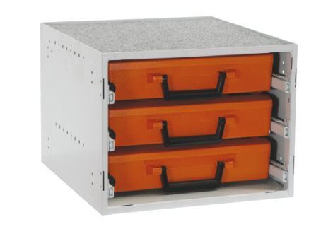 Storage Case - Rola Case Cabinet Kit - includes 3 x RC001 Cases