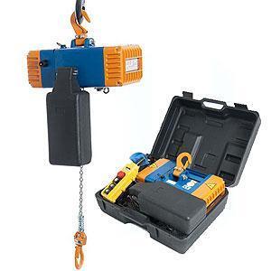 240V Single PHase Electric Chain Hoist - Portable - 125kg Rated