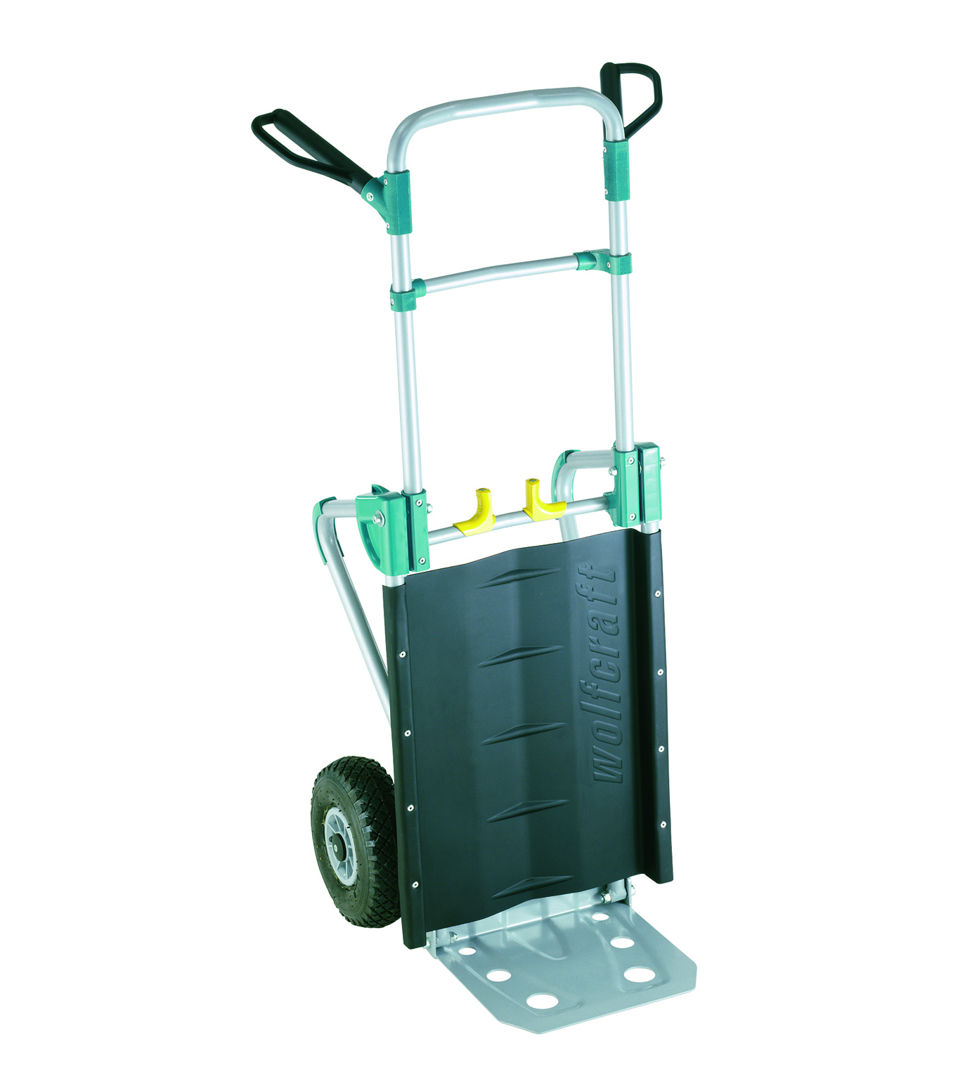 200kg Rated Wolfcart Folding Handtruck Hand Trolley Wheelbarrow 