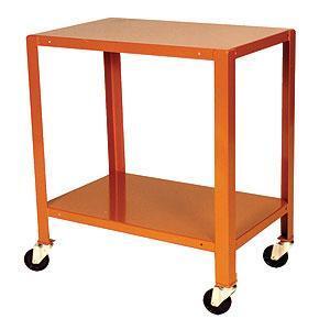 2 Tier Steel Mobile Workstand Work Station - 810 x 510mm