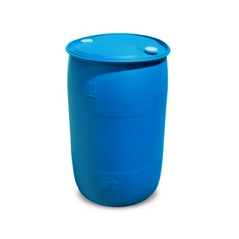200L Plastic Drum Round Close Head - Blue - Dangerous Goods