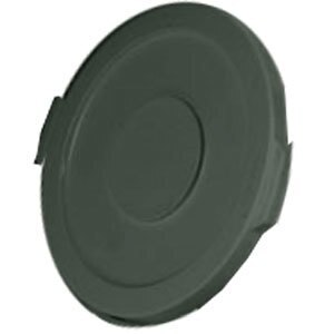 Lid to Suit 121 Litre Round Plastic Brute Bin - Grey - LID ONLY