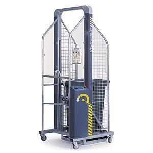 250kg Rated Wheelie Bin Lifter Tipper - 415V 3 Phase- 1230mm Tip Height