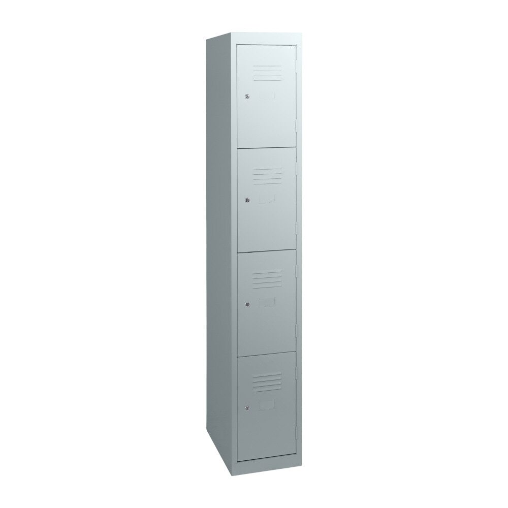 Locker - Steel - Statewide - 380 x 450 x 1800mm - 4 Tier - Single