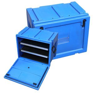 Transport Case - Spacecase - Front Opening - 550 x 360 x 440 - Blue