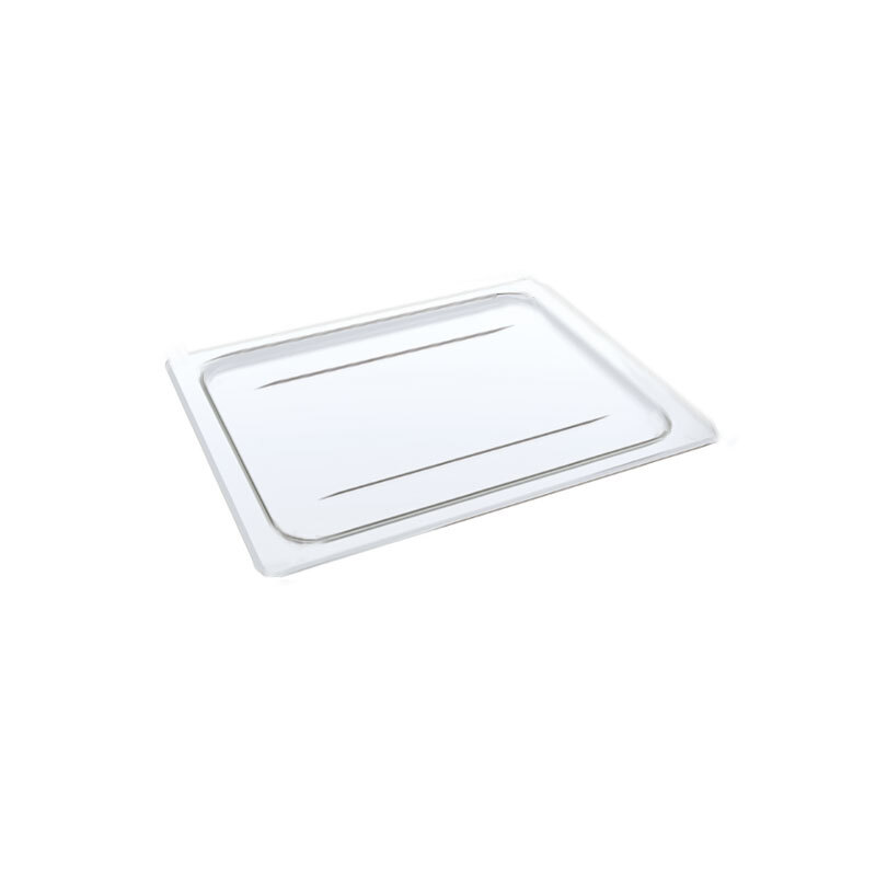 Lid, Cold Food Pan Cover, Flat Cover, 1/9 Size, Tritan, BPA-free
