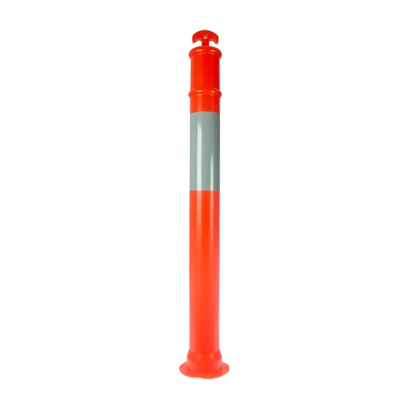 T Top Bollard - Reflective Orange (N.B Image shows Top fitted to  Base, Base not included, sold as an  extra in  6kg or 8kg option)