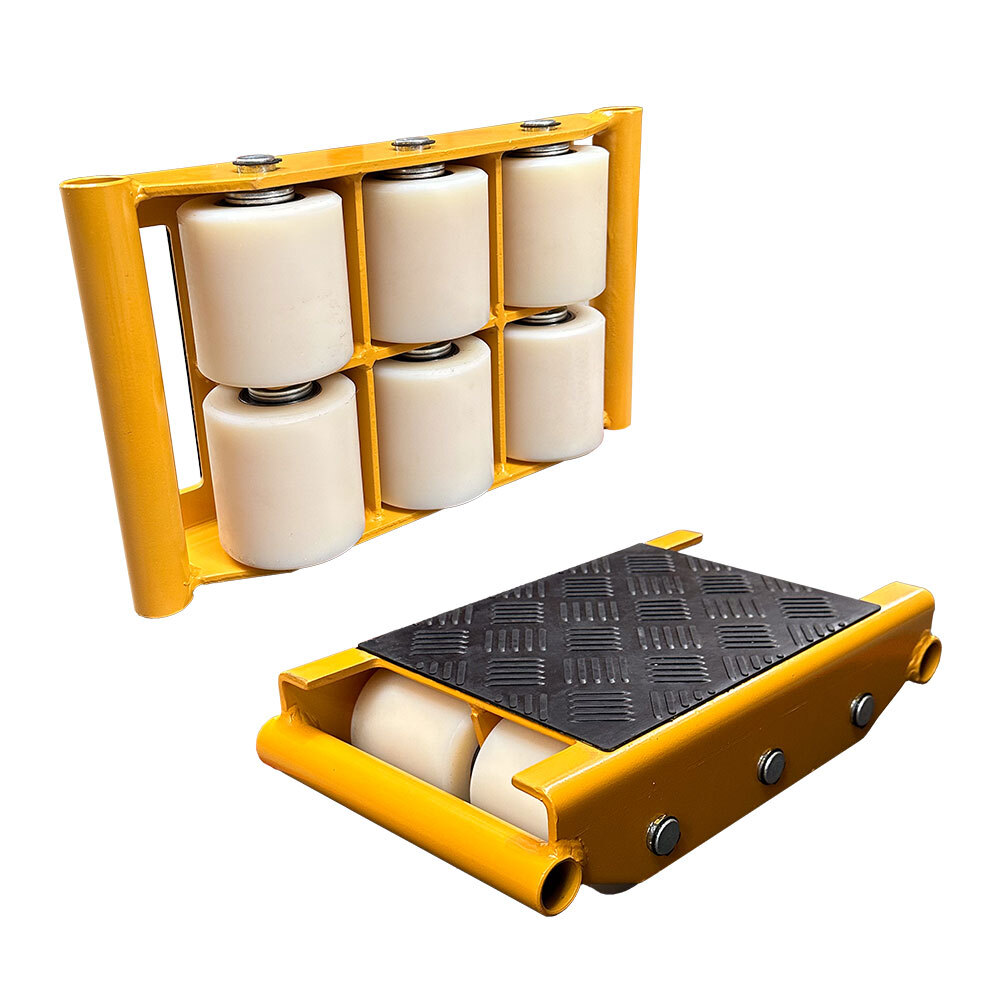 6 Tonnes Rated Low Profile Loading Skate Trolley Load Mover
