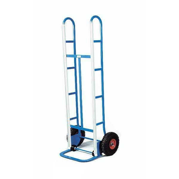 General Purpose Hand Trolley Hand Truck - 1540mm - 250mm Puncture Proof Wheels