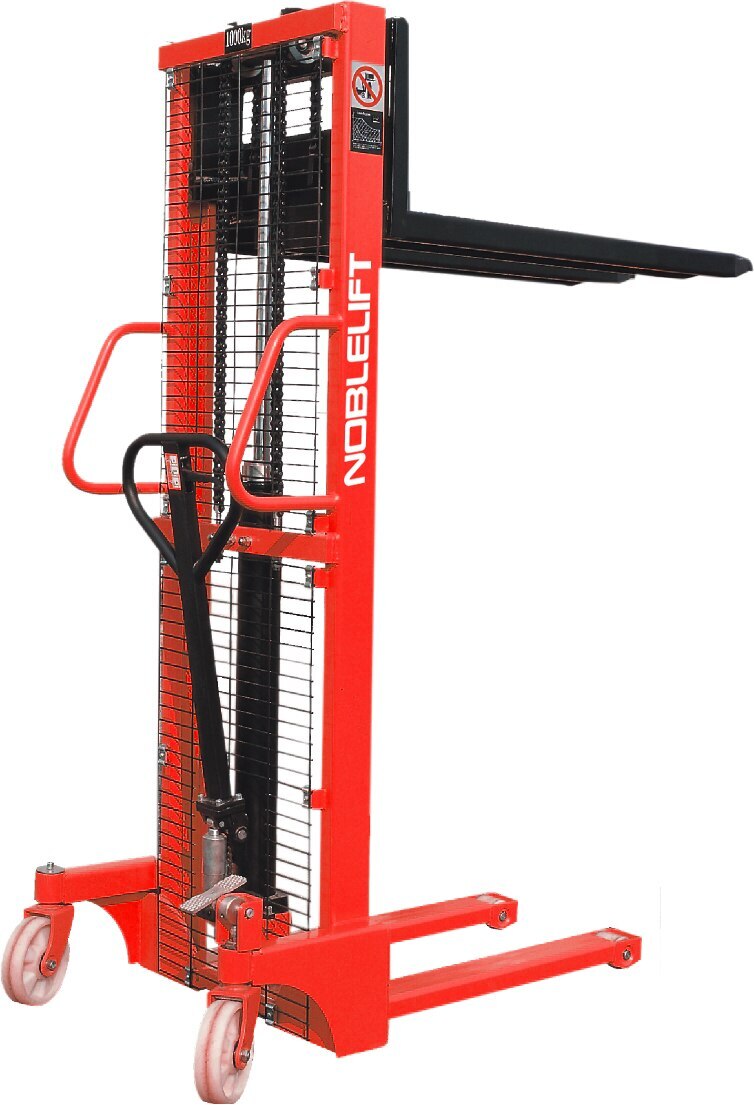 1000kg Rated Manual Walkie Hand Stacker - 2500mm Lift
