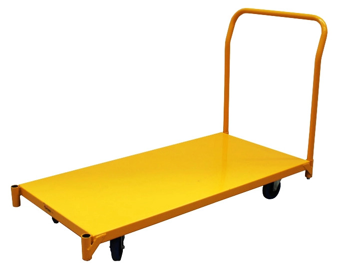 560kg Rated Industrial Platform Trolley - Yellow