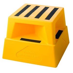 180kg Rated Satefty Step Stool Step Up Anti Slip - Yellow