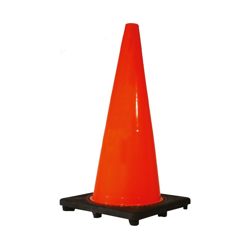 Workplace Safety Witches Hat Traffic Cone - Orange -730mm