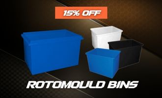 Rotomould Bins on Sale