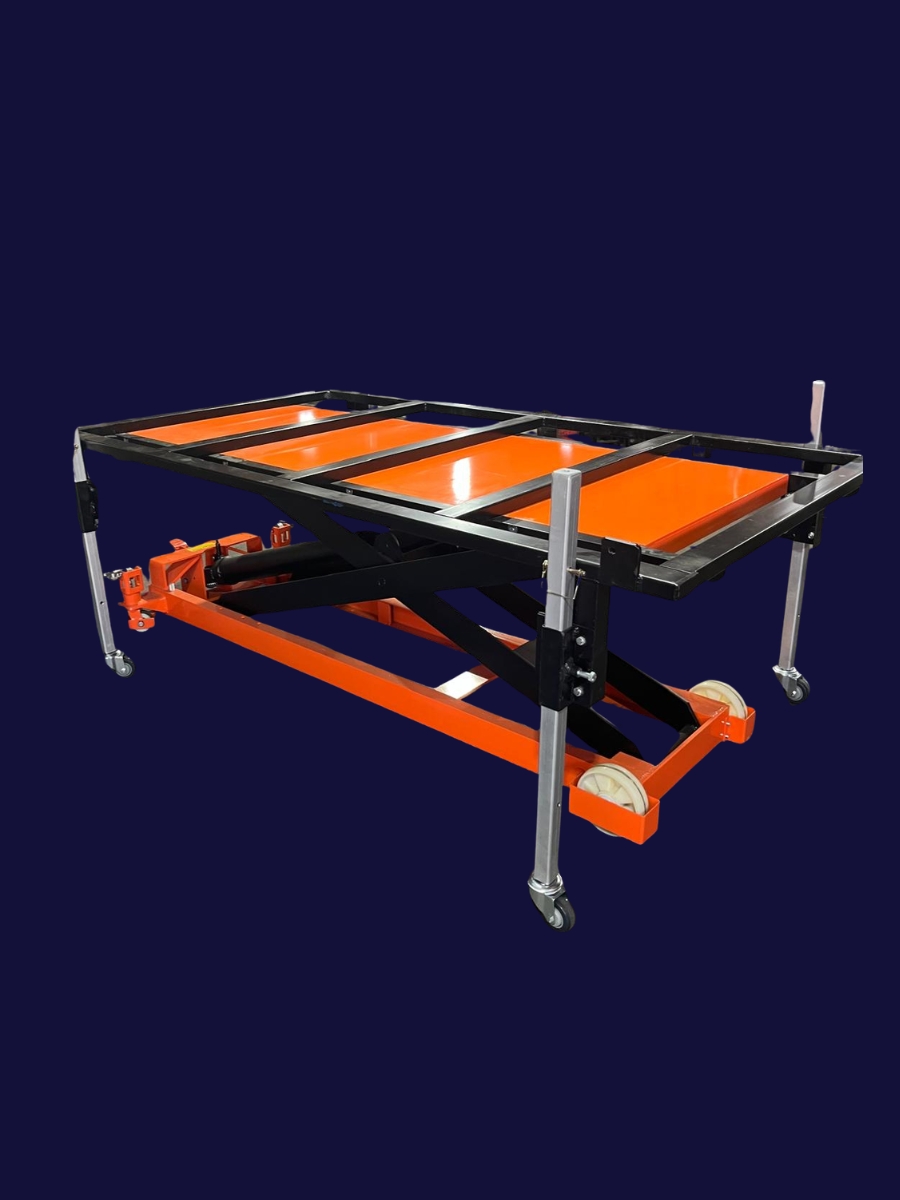 Custom trolley solution designed and manufactured by Reflex Equip