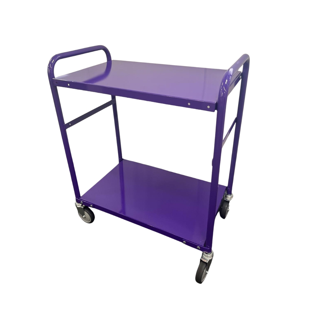Custom purple trolley solution by Reflex Equip