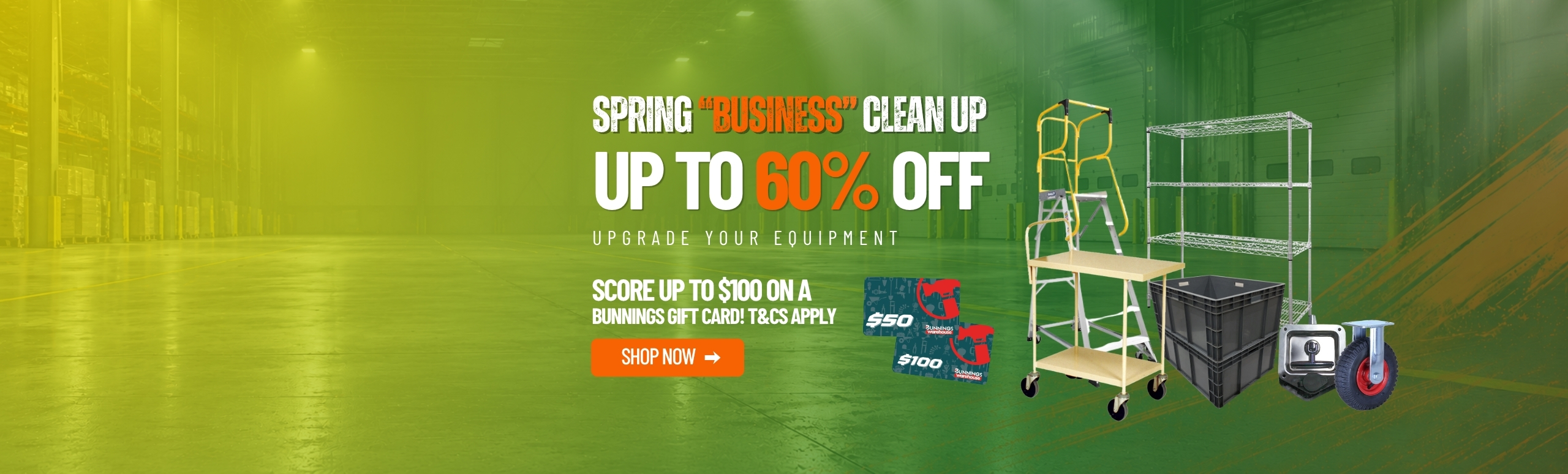 Spring "Clean Up" Sale Desktop