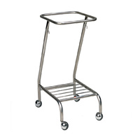 Stainless Steel Trolley Linen Skip Healthcare- Single - 540 x 380mm