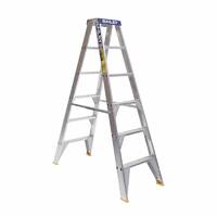 Bailey 150kg Rated Double Sided Aluminium Step Ladder - 1.8m - 6 Step