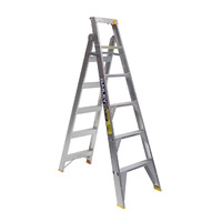 Stepladder - Aluminium - Dual Purpose - Punchlock Professional 150kg - 1800 to 3200mm