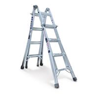 Bailey 135KG Mutlipurpose Aluminium Step Ladder - 2300 to 4500mm - 5 Step