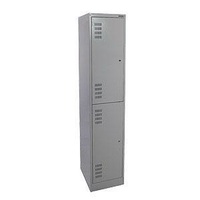 Locker - Steel - Brownbuilt (375) - 375 x 450 x 1800mm - 2 Tier - Single