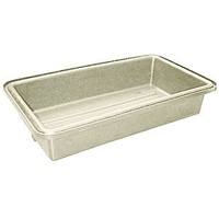 80L Food Grade Plastic Rotomould Tray - 1070 x 610 x 200mm - Natural