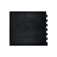 Anti Fatigue Solid Top Modular Floor Mat - 700 x 800mm - End