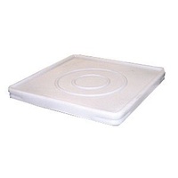 Lid To Suit 340L Food Grade Square Rotomould Plastic Bin